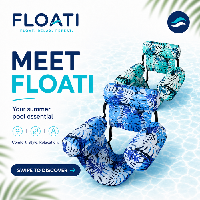 FLOATI™ Tropical Lounge Float